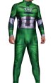 Green Lantern AOU Captain America Printed Spandex Lycra Costume