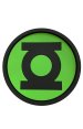 Green Lantern Chest Rubber Symbol