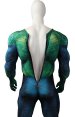 Green Lantern Printed Costume with Muscle Padding