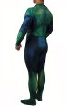 Green Lantern Printed Spandex Lycra Costume no Hood