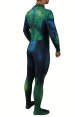 Green Lantern Printed Spandex Lycra Costume no Hood