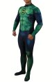 Green Lantern Printed Spandex Lycra Costume no Hood