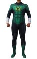 Green Lantern Printed Spandex Lycra Costume no Hood by SuperGeek