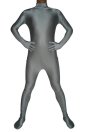 Grey Spandex Lycra Catsuit (No Hood No Hand)