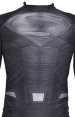 Grey Superman Costume | Printed Spandex Lycra with 3D Muscle Shading
