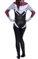 Gwen Stacey S-guy Printed Spandex Lycra and Leather Bodysuit with 3D Muscle Shadings