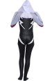 Gwen Stacey S-guy Printed Spandex Lycra and Leather Bodysuit with 3D Muscle Shadings