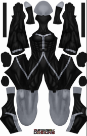 Hero Academia No Hero Printed Spandex Lycra Costume