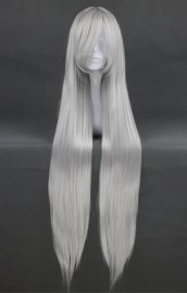 Hitman Reborn!Superbi Squalo's Cosplay Wig! Silver Cosplay Wig!