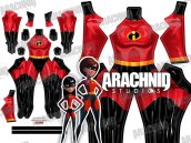Incredibles 2 Female Printed Spandex Lycra Costume
