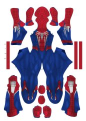 Insomaniac PS5 Male Printed Spandex Lycra Costume