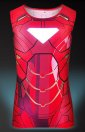 Iron Man Cycling Tank Top with Reflector