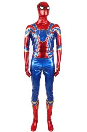 Iron S-guy Shiny Metallic and PU Fullbody Costume with Lenses