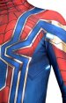 IRON SPIDER MCU Blue Version Printed Costume Set with Soles and Lenses