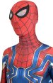 IRON SPIDER MCU Blue Version Printed Costume Set with Soles and Lenses