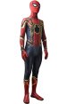 IRON SPIDER MCU V3 Printed Costume Set with Golden Film Printed