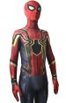 IRON SPIDER MCU V3 Printed Costume Set with Golden Film Printed