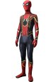 IRON SPIDER MCU V3 Printed Costume Set with Golden Film Printed