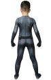 Justice League Batman Printed Costume with Cape for Kid