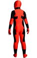 Kids Deadpool Spandex Lycra Zentai Costume