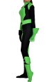Kim Possible Real Life Green and Black Spandex Lycra Costume
