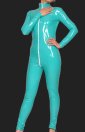 Lake Blue PVC Jumpsuits/Catsuits Lake Blue PVC Jumpsuits/Catsuits