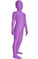 Lavender Spandex Lycra Kids Zentai Suit