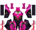 League of Legends Superhero Vi Costume