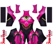League of Legends Superhero Vi Costume