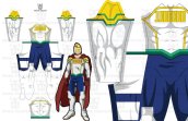 Lemillion My Hero Academia Printed Spandex Lycra Costume