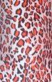 Leopard Bodysuits!Red and Black Leopard Spandex Lycra Zentai Suit with Open Eyes and Mouth