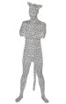 Leopard Cat Costuem | Spandex Lycra Bodysuit with Ears and Tail