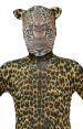 Leopard Printed Face Spandex Lycra Zentai Costume