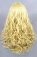 Light Gold Lolita Curled Long Wig!