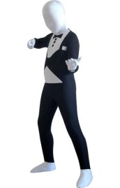 Little Gentleman Kids Tuxedo Zentai Suit