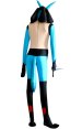 Lucario Costume | Black and Blue Spandex Lycra Zentai Costume