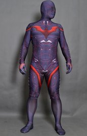 Mark Vick B-guy Beyond Printed Bodysuit with 3D Muscle Shading