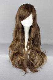Maroon Long Lolita Cosplay Wig