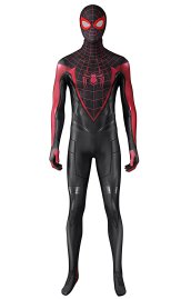 Marvel Spiderman PS5 2 Miles Morales Spandex Lycra Costume