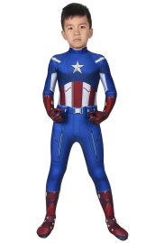 Marvels The Avengers Captain America Steve Rogers Costume for Kid