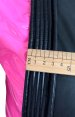 Masked Rider Decade Costume| Black Fake Leather and Pink PVC Sewn with Cotton Stuffed Strips