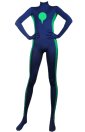 Megaman Zentai | Navy and Springgreen Spandex Lycra Bodysuit