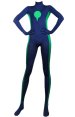 Megaman Zentai | Navy and Springgreen Spandex Lycra Bodysuit