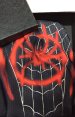 Miles Morales Into the Spider Verse Costume with Puff Painted Silver Lines