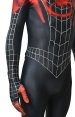 Miles Morales Into the Spider Verse Costume with Puff Painted Silver Lines