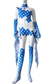 Million Arthur Cosplay Printed Mesh Zentai Costume