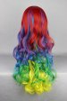 Neon Multi-Color Lolita Curly Cosplay Wig
