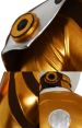Neon Strike Vi Costume | Gold and Brown 3D Effect Catsuit