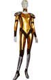 Neon Strike Vi Costume | Gold and Brown 3D Effect Catsuit