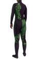 New 52 Poison Ivy Printed Spandex Lycra Zentai Costume with 3D Muscle Shading